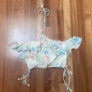 Tularosa Floral Crop Top